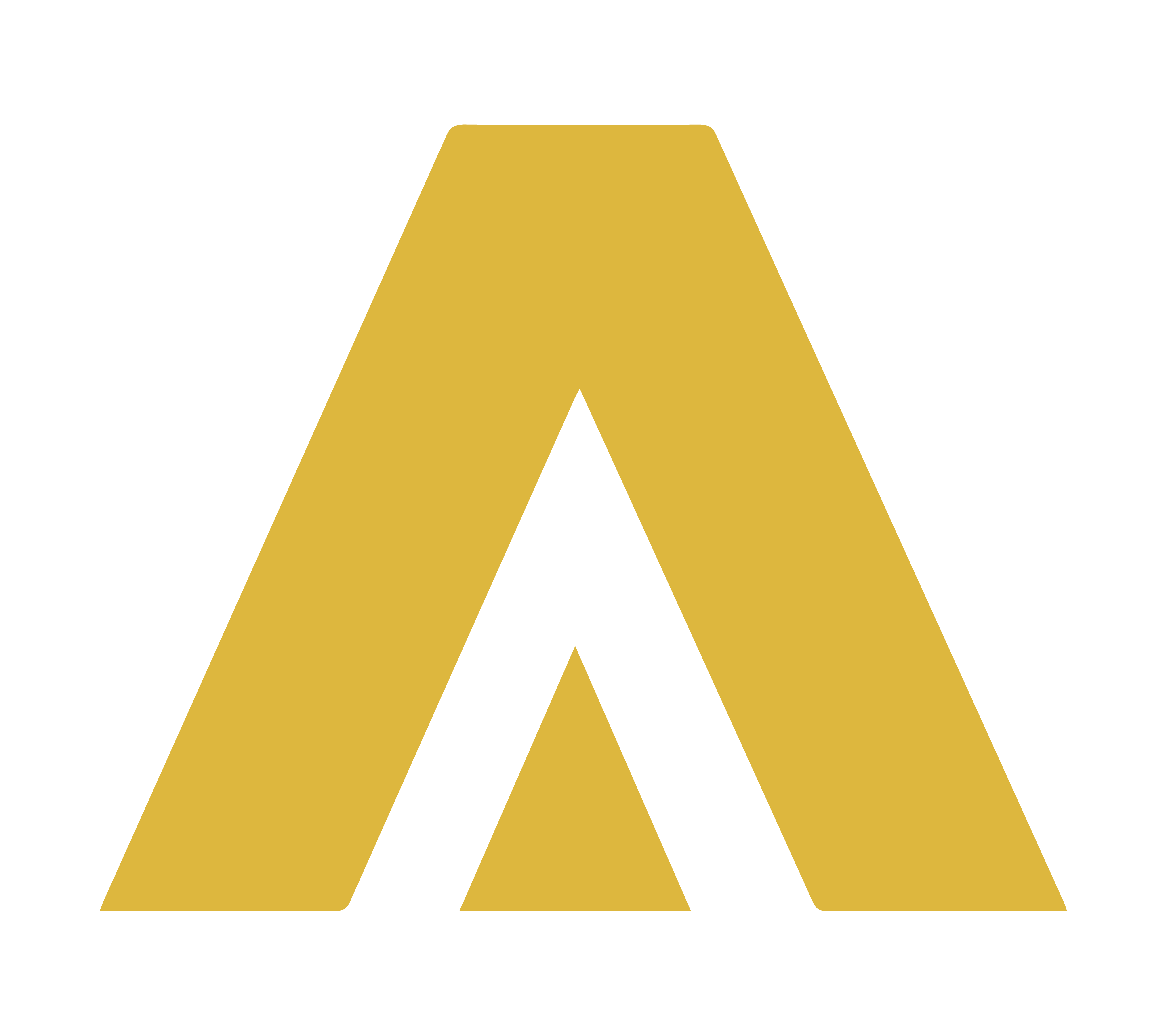 Gold peak emblem on charcoal