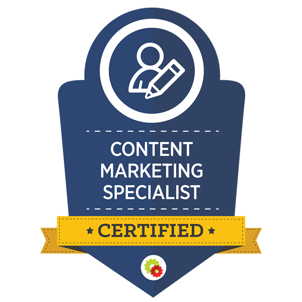 Content Marketing Specialist Certified