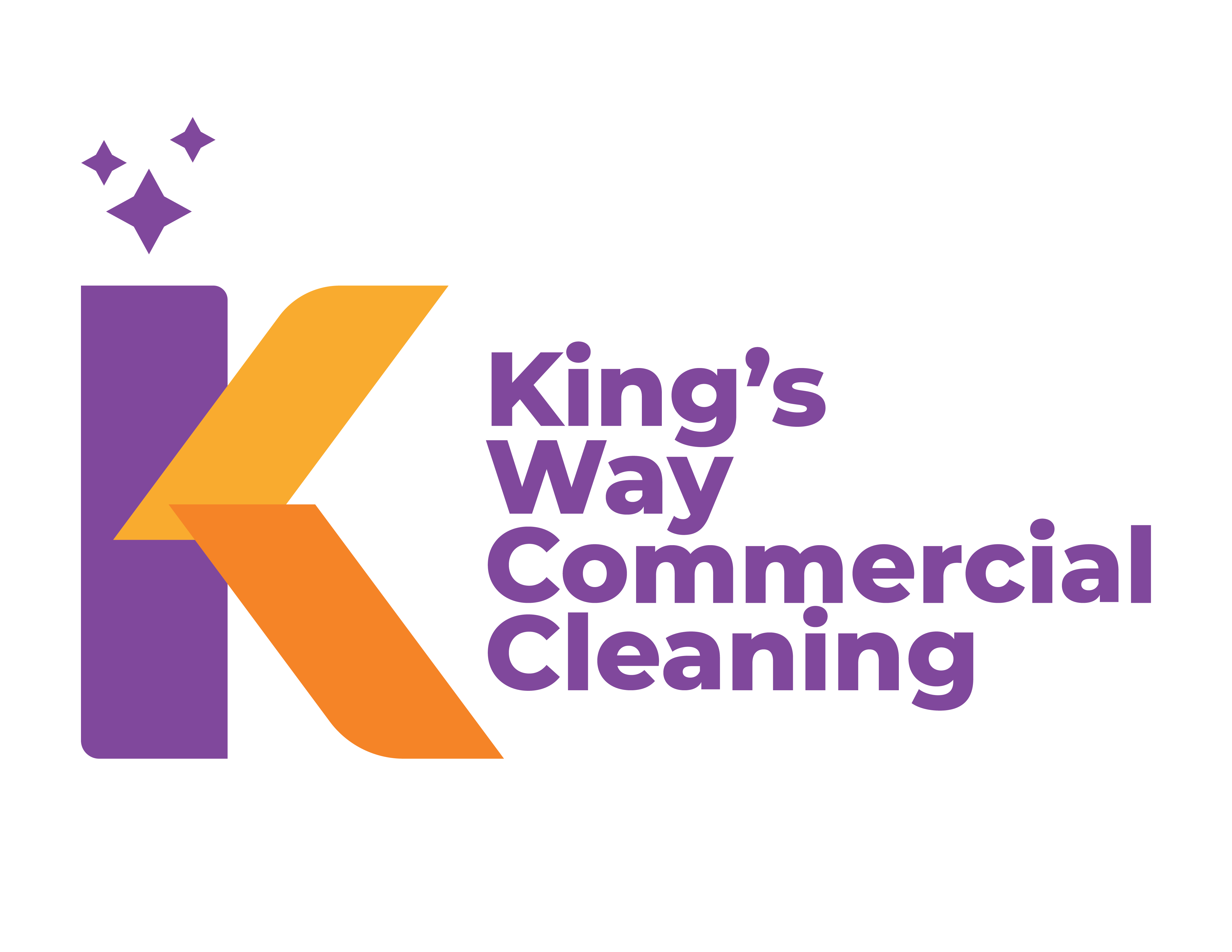 King's Way Commercial Cleaning full logo